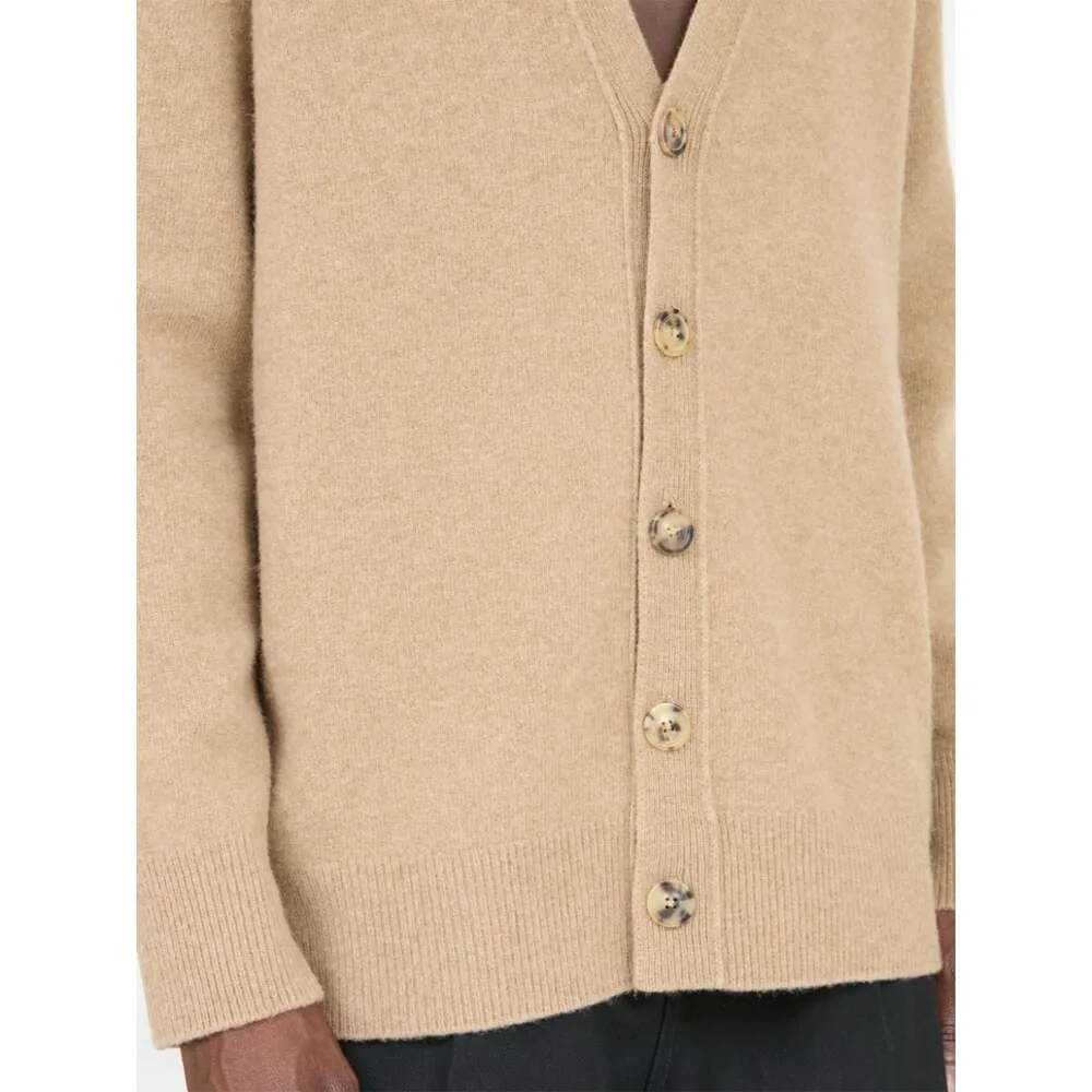 V-Neck Button-Up Cardigan