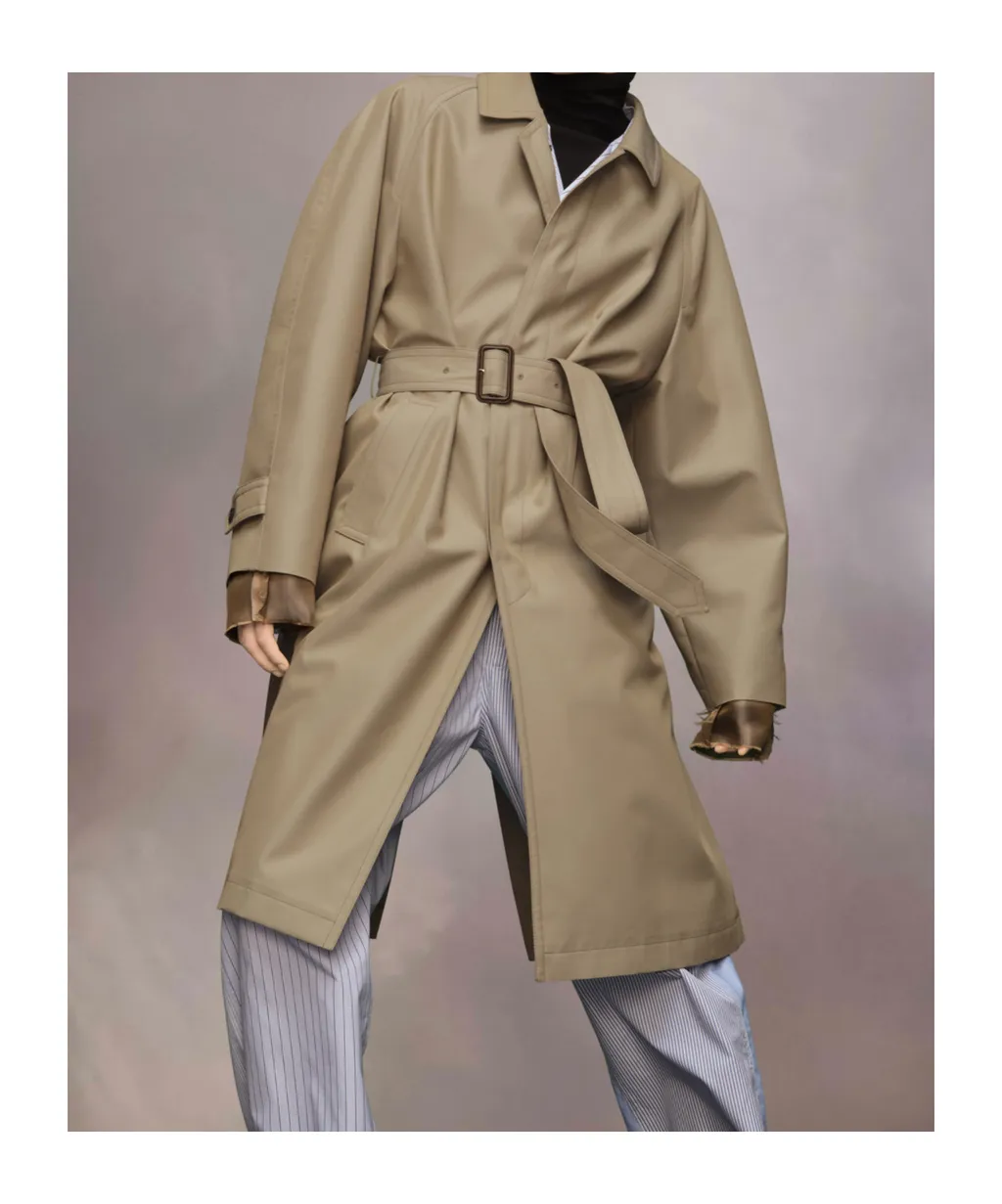 Single Breasted Trench Coat