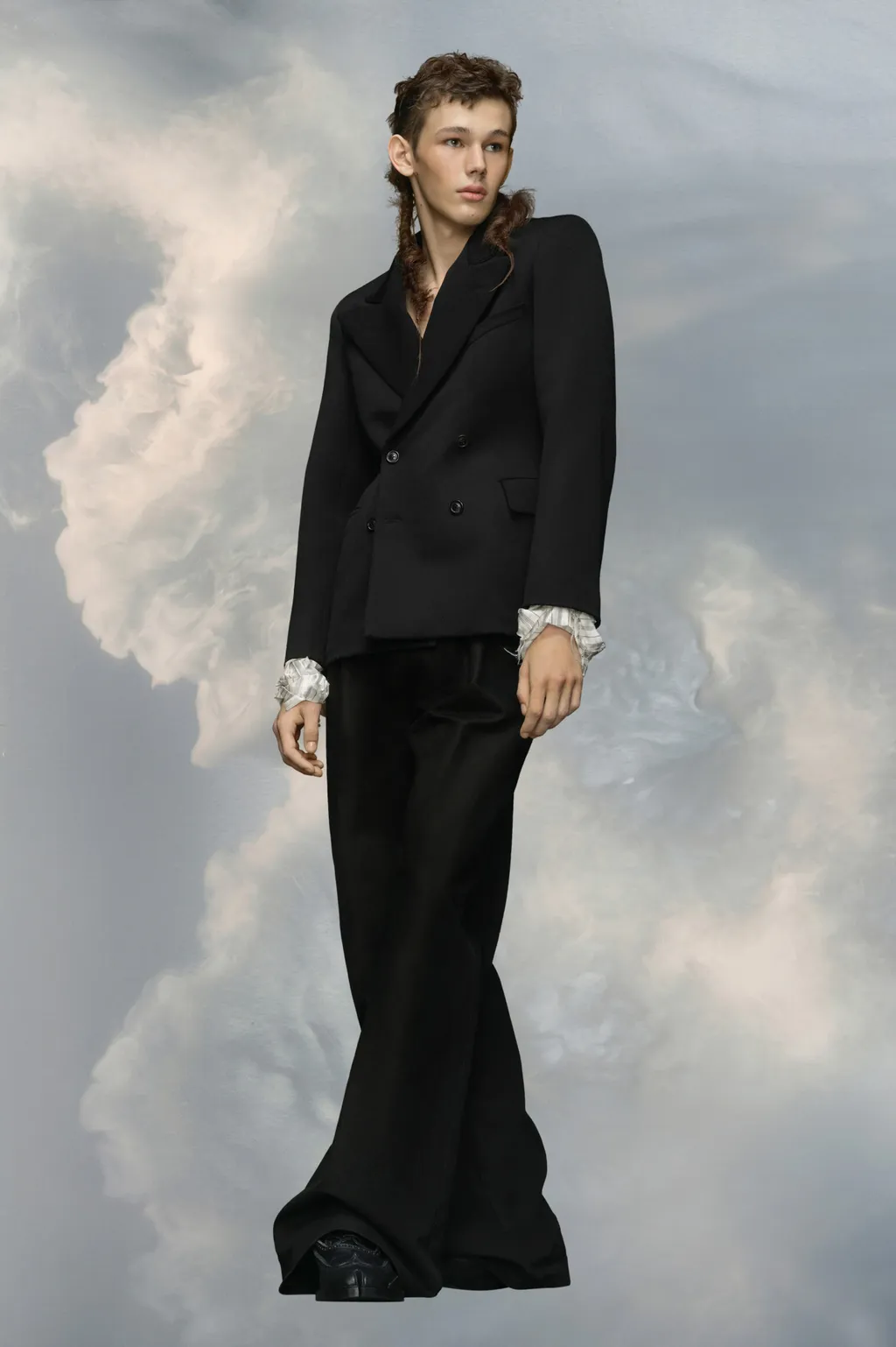 Double-Breasted Tailored Blazer