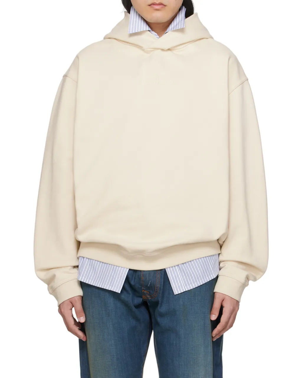 Logo-Embroidered Cotton Hoodie