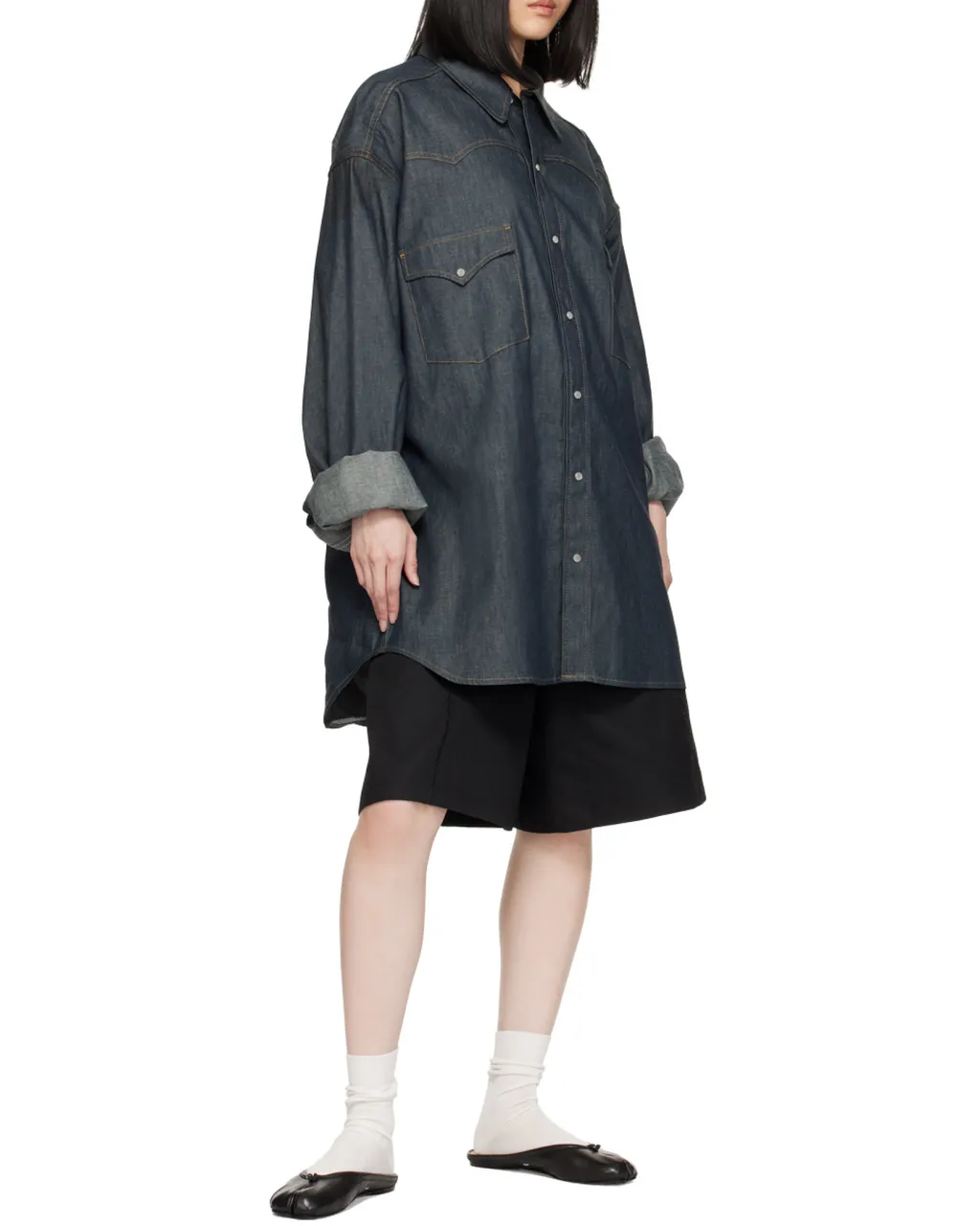 Slip-On Tabi Ballerina Mules