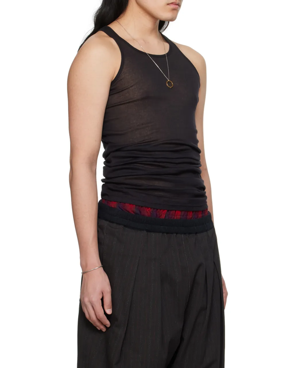 Ribbed Sleeveless Tank Top