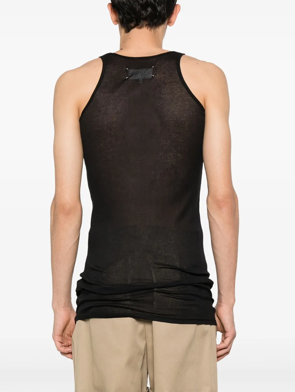Ribbed Sleeveless Tank Top