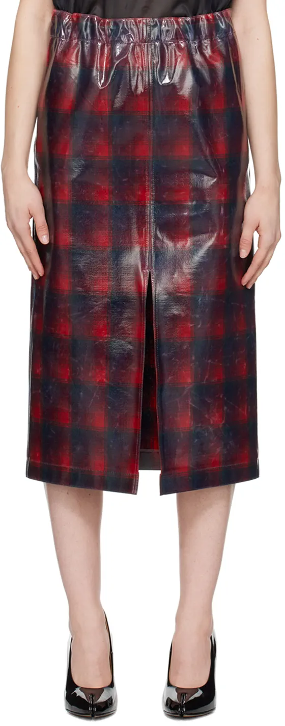 Pendleton Tartan-Check Midi Skirt