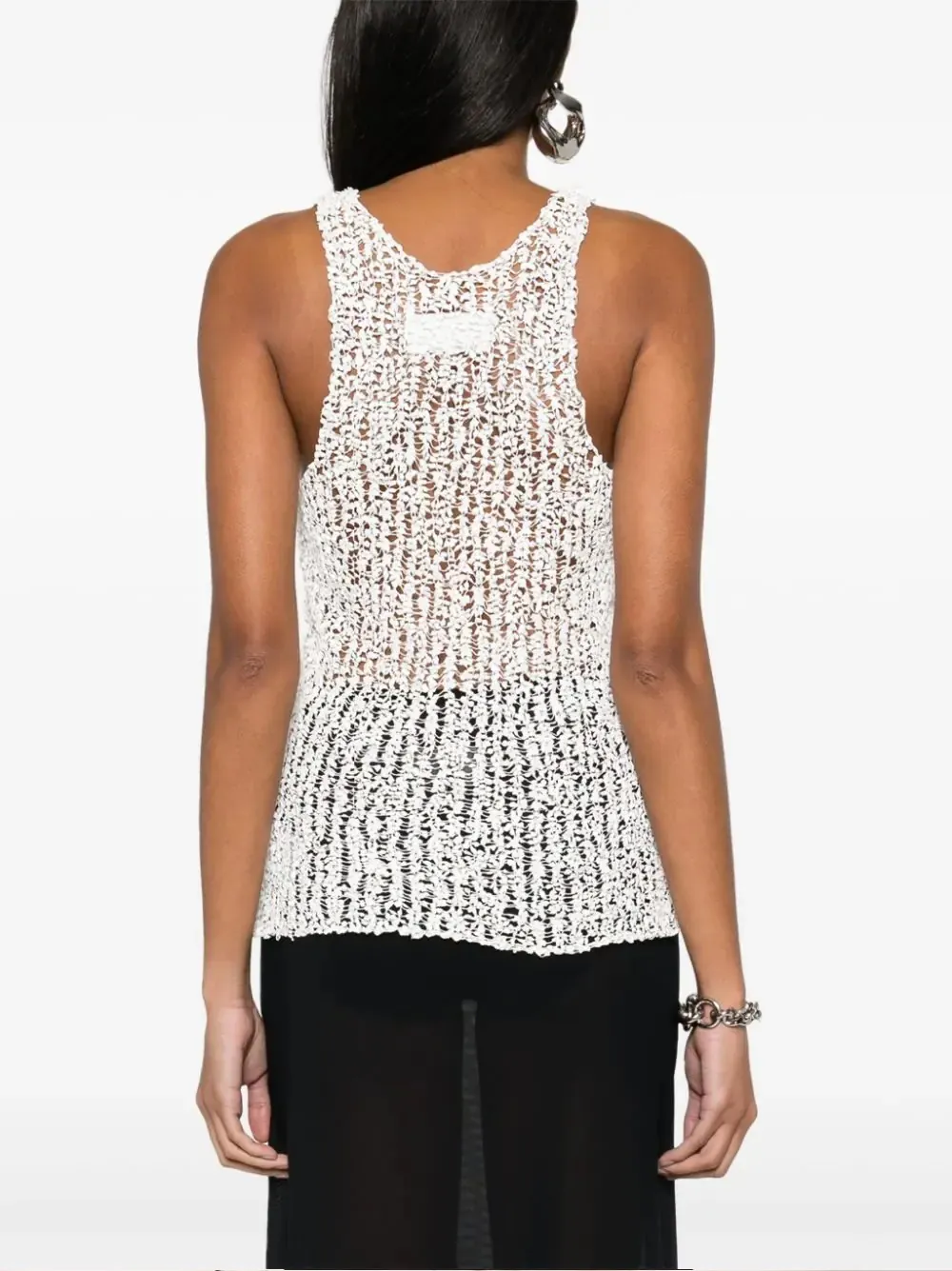 Sleeveless Knitted Tank Top