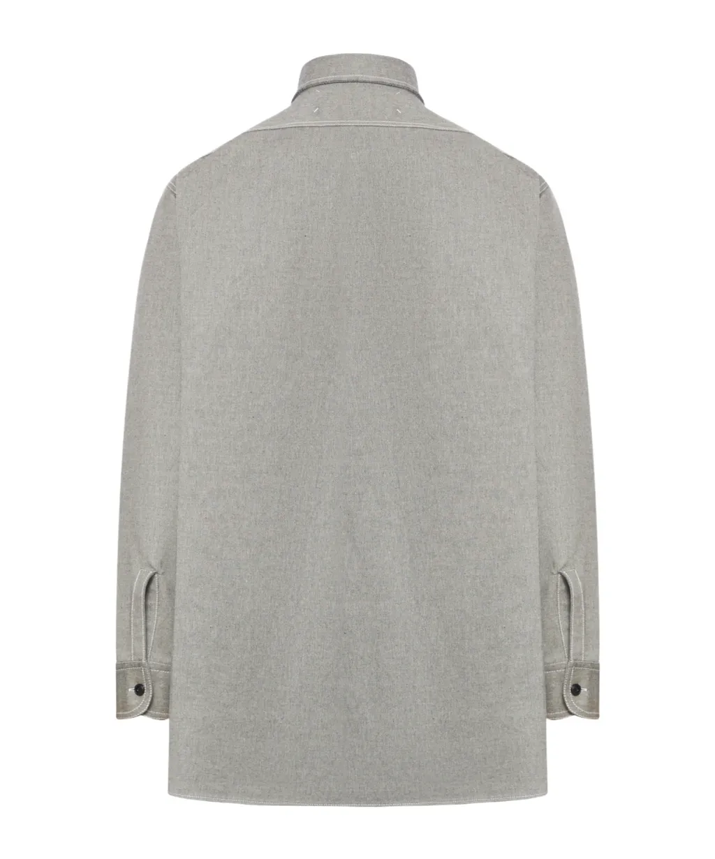 Buttoned Sleeved Shirt