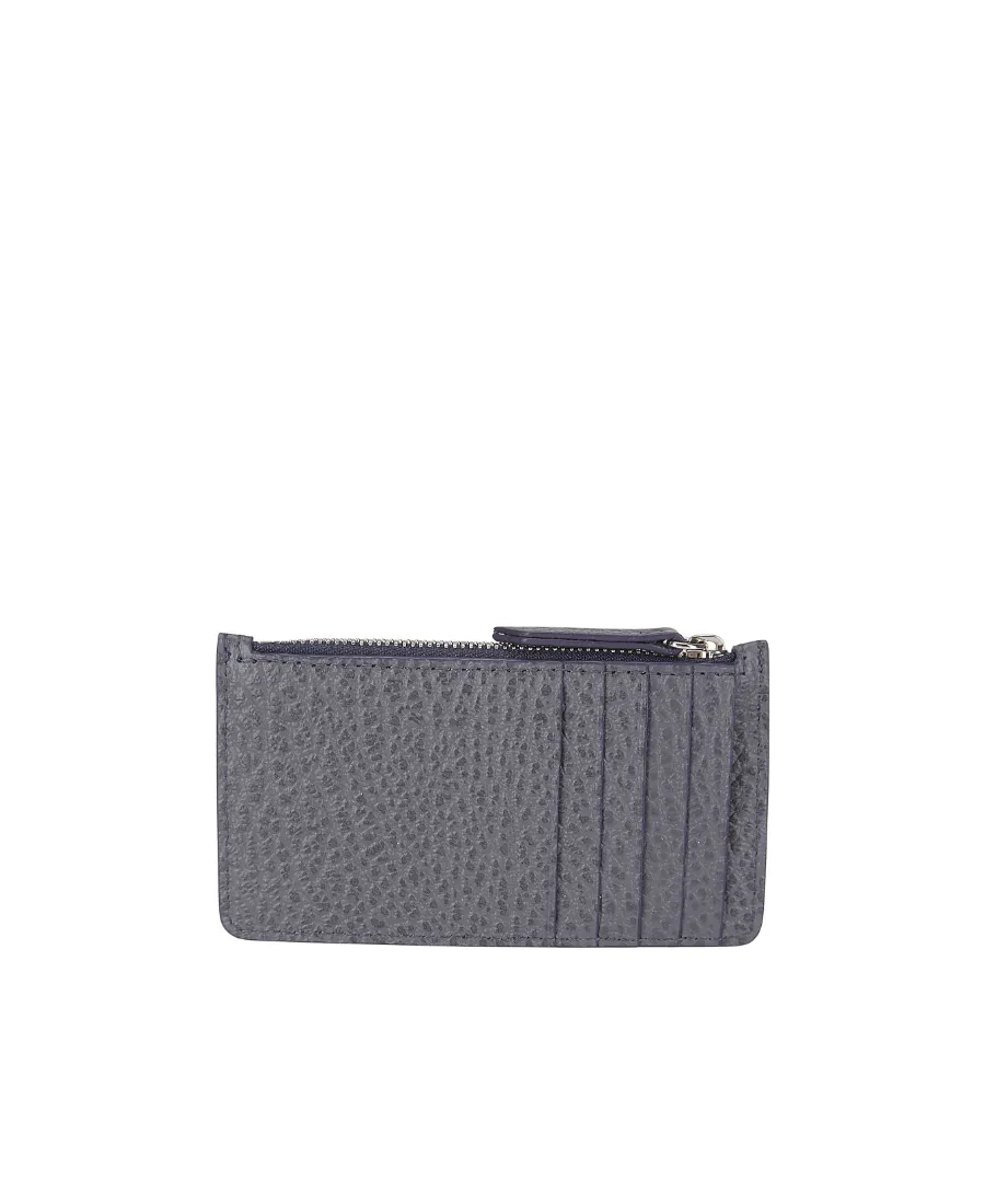 Four-Stitch Zipped Cardholder