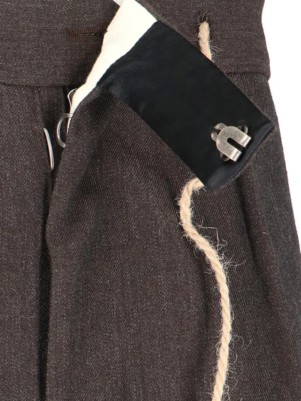 Straight-Leg Drawstring Trousers
