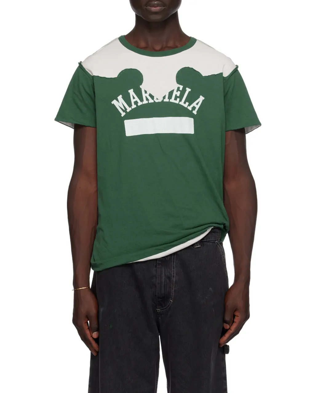 Distressed Crewneck T-Shirt
