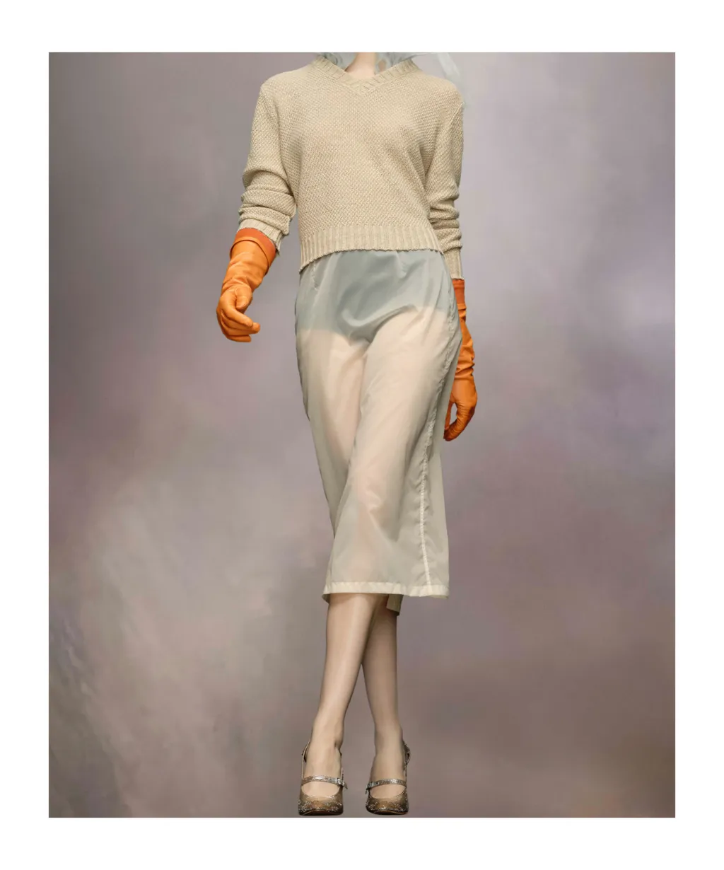 V-Neck Knitted Jumper