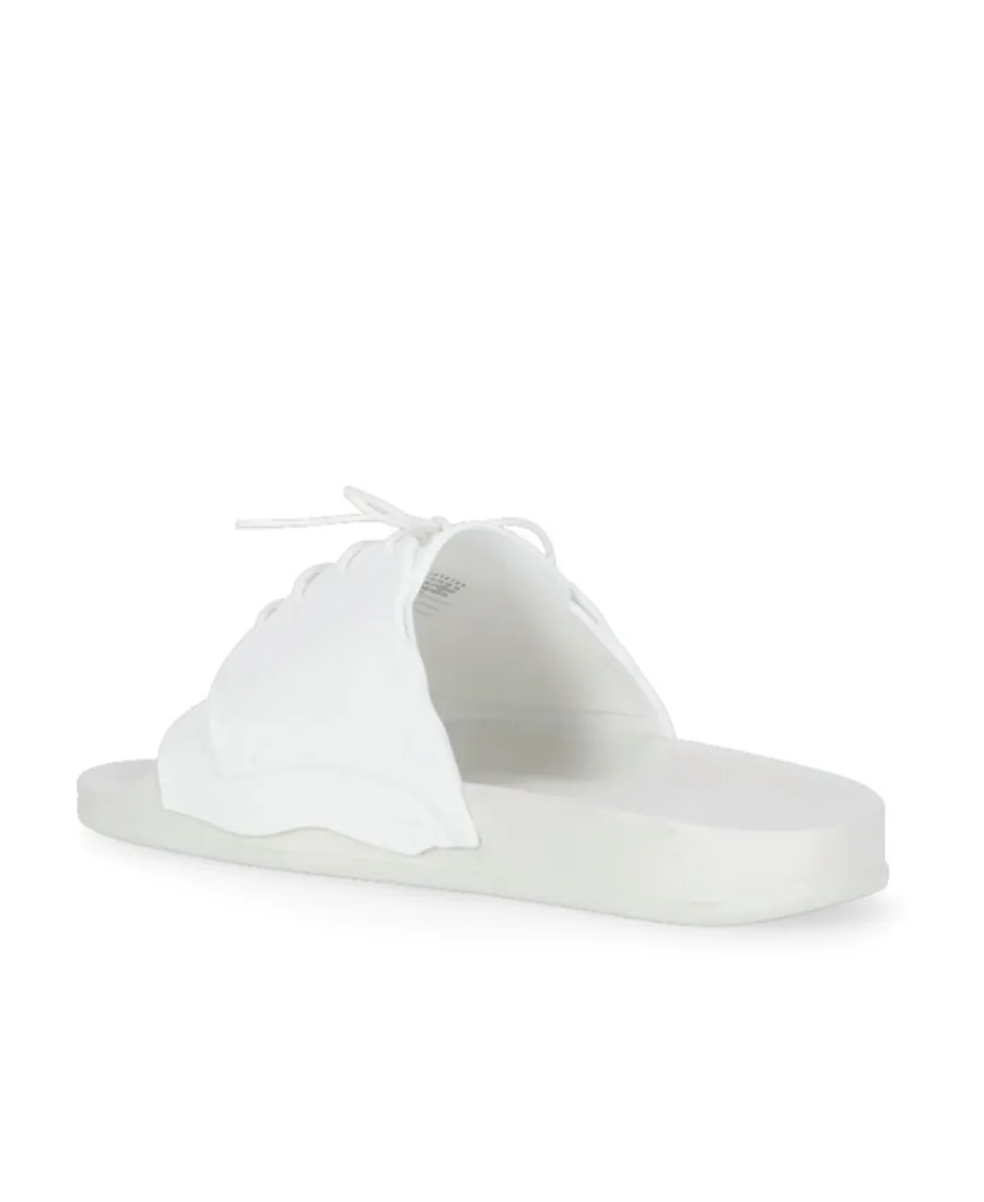 Lace-Up Slip-On Slides