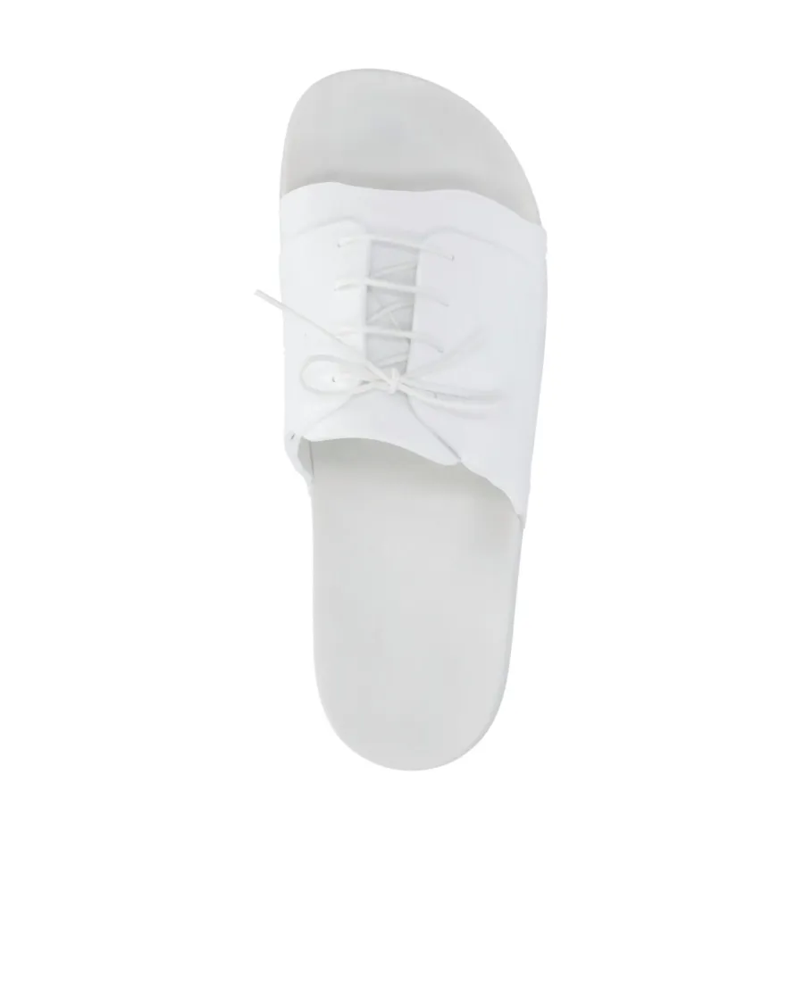 Lace-Up Slip-On Slides
