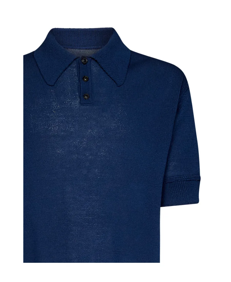 Knitted Polo Shirt