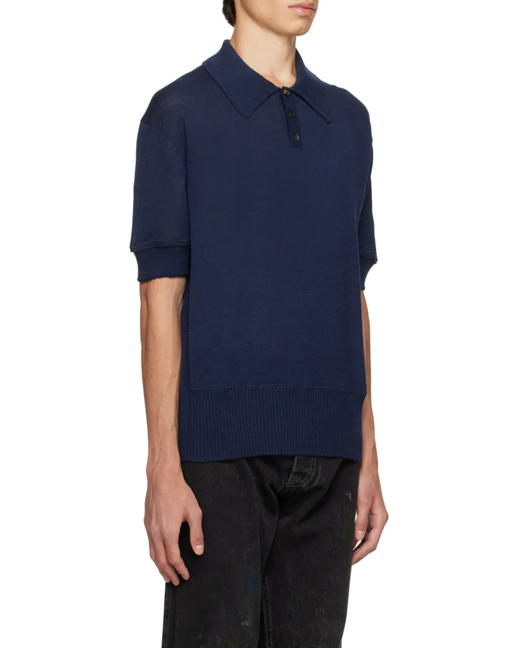Knitted Polo Shirt