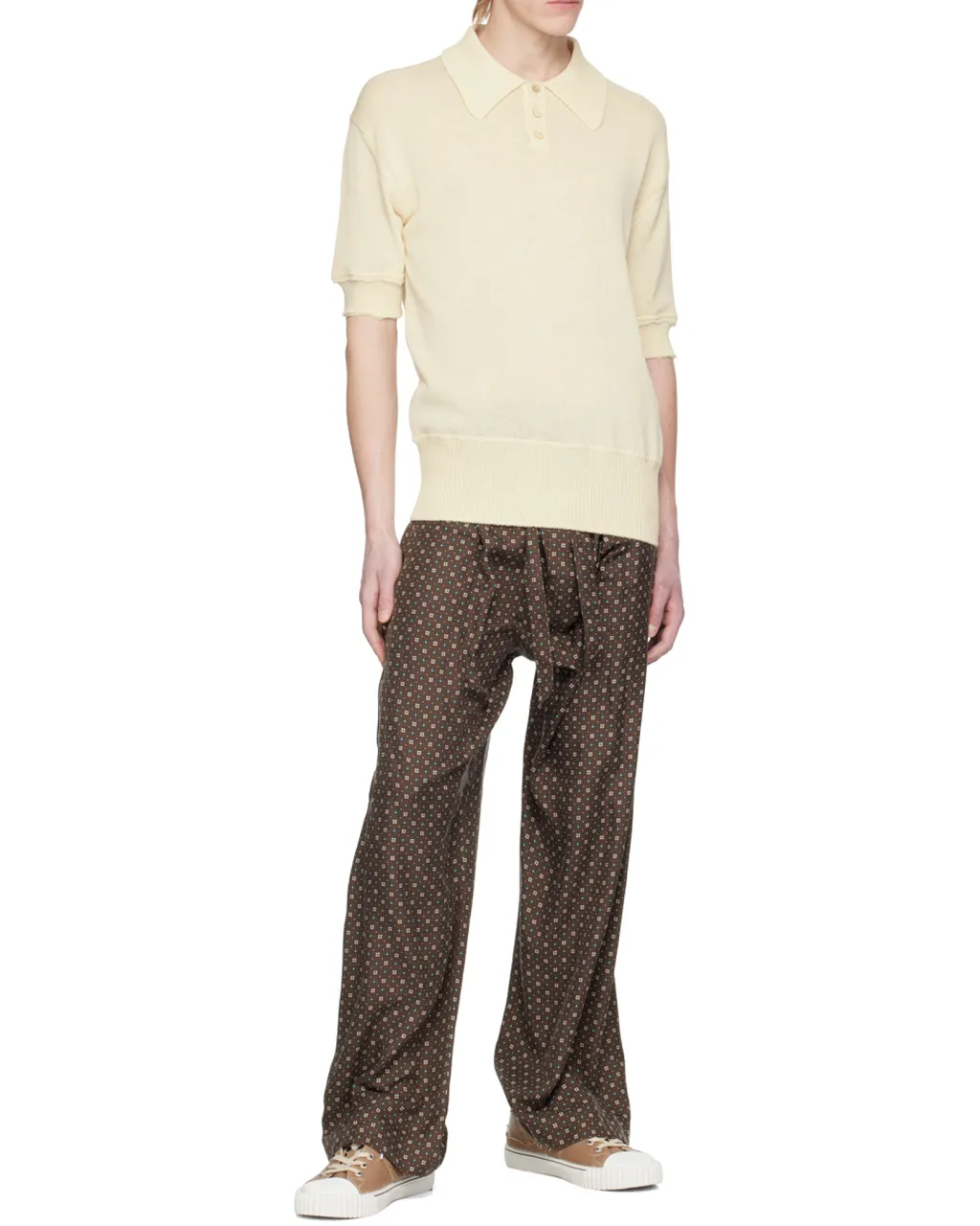 Knit Polo Shirt
