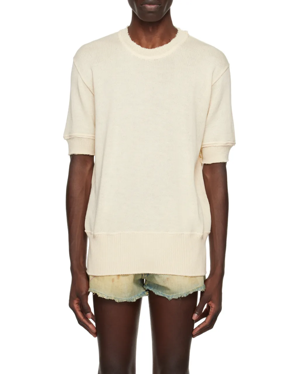 Ribbed Hem Shirt