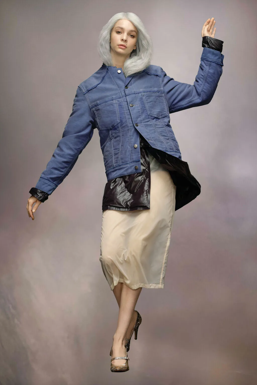 Worker's Moleskin Distressed Jacket