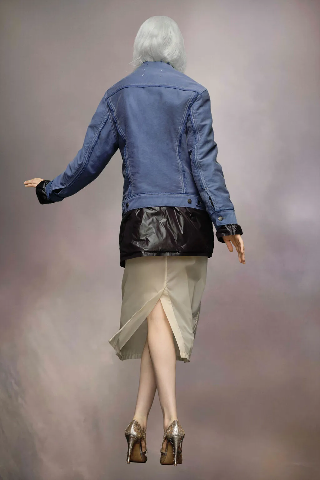 Worker's Moleskin Distressed Jacket