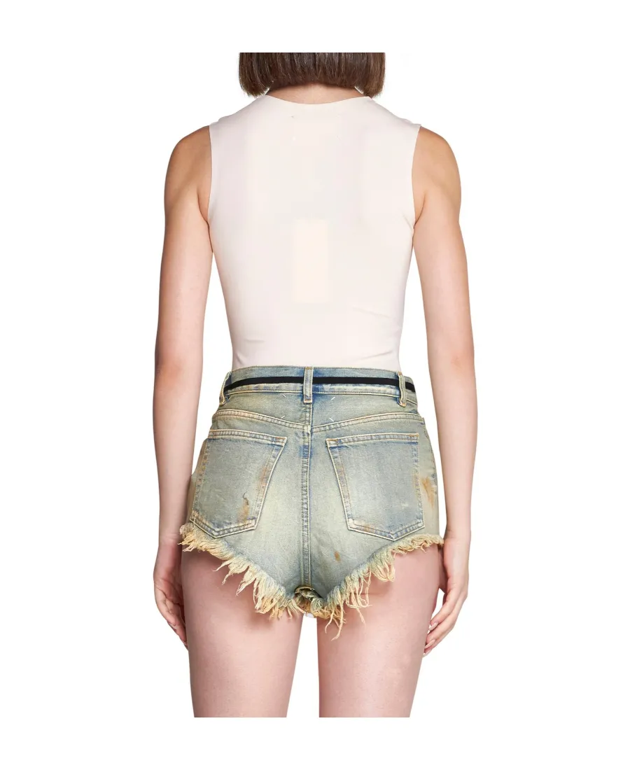 Sleeveless Roundneck Bodysuit