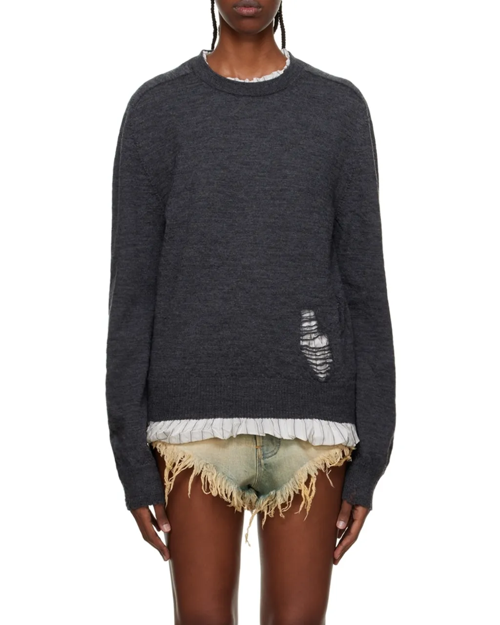 Distressed Sweater