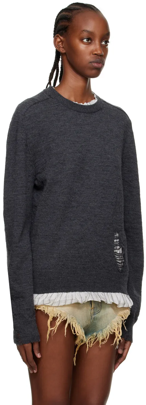 Distressed Sweater