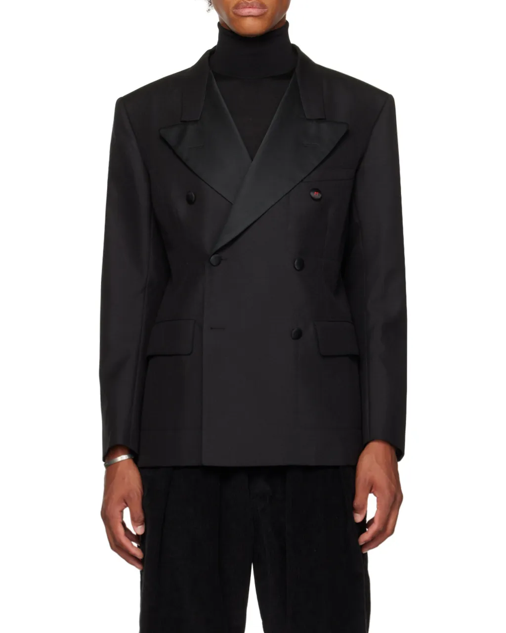 Double-Breasted Tailored Blazer