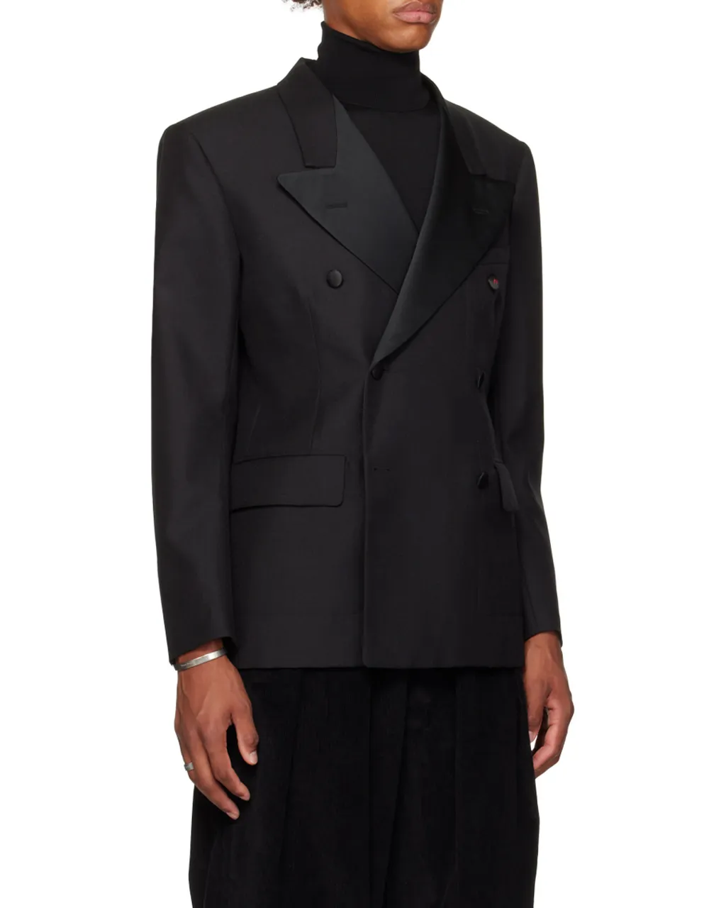 Double-Breasted Tailored Blazer