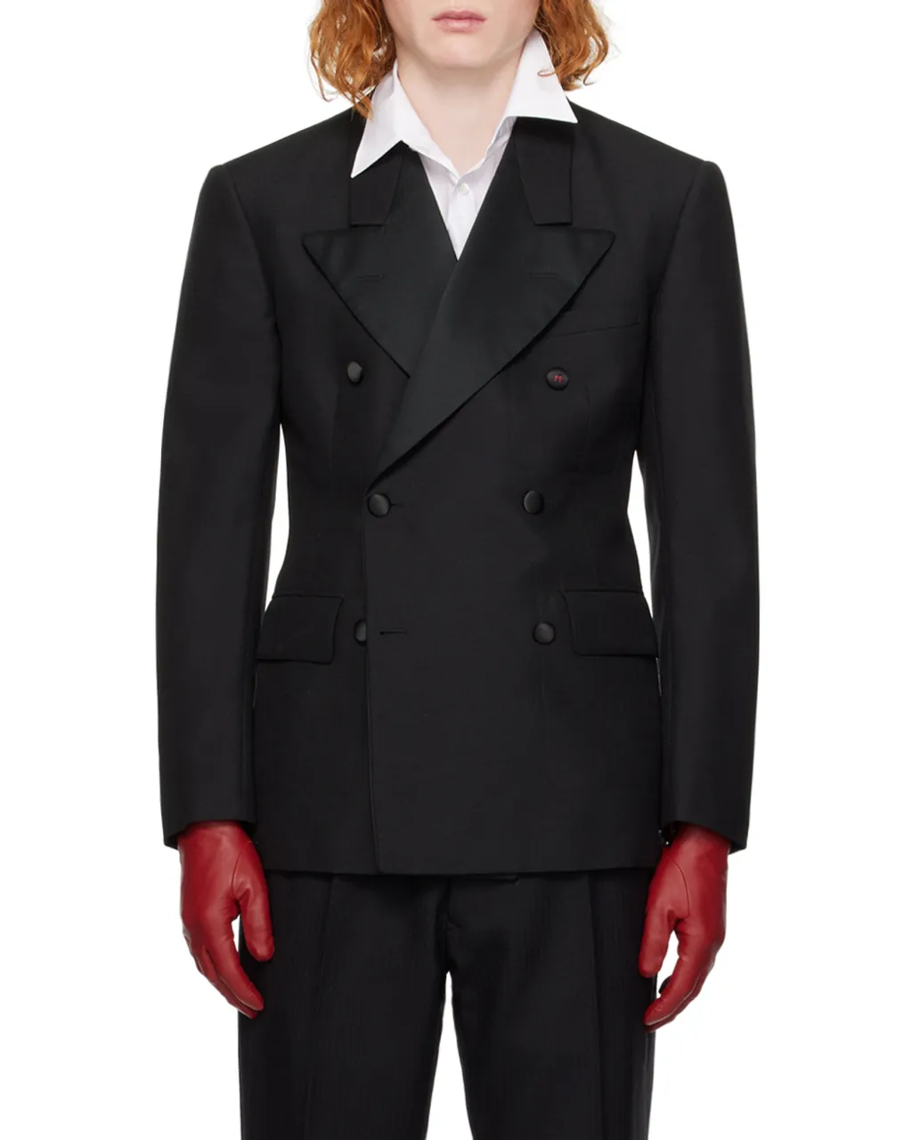 Double-Breasted Tailored Blazer
