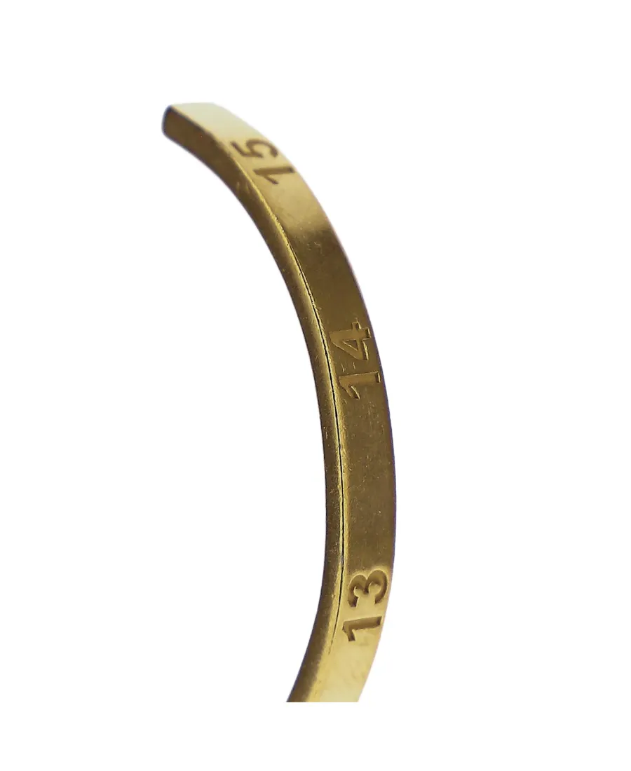 5Ac Logo Engraved Bangle
