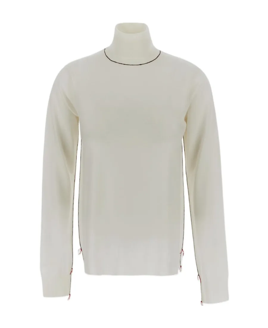 Roll-Neck Knitted Jumper
