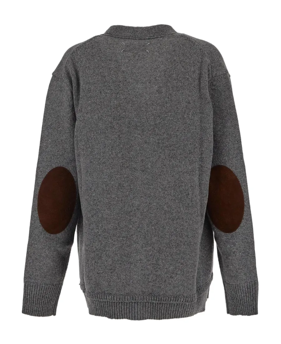Buttoned Knitted Cardigan