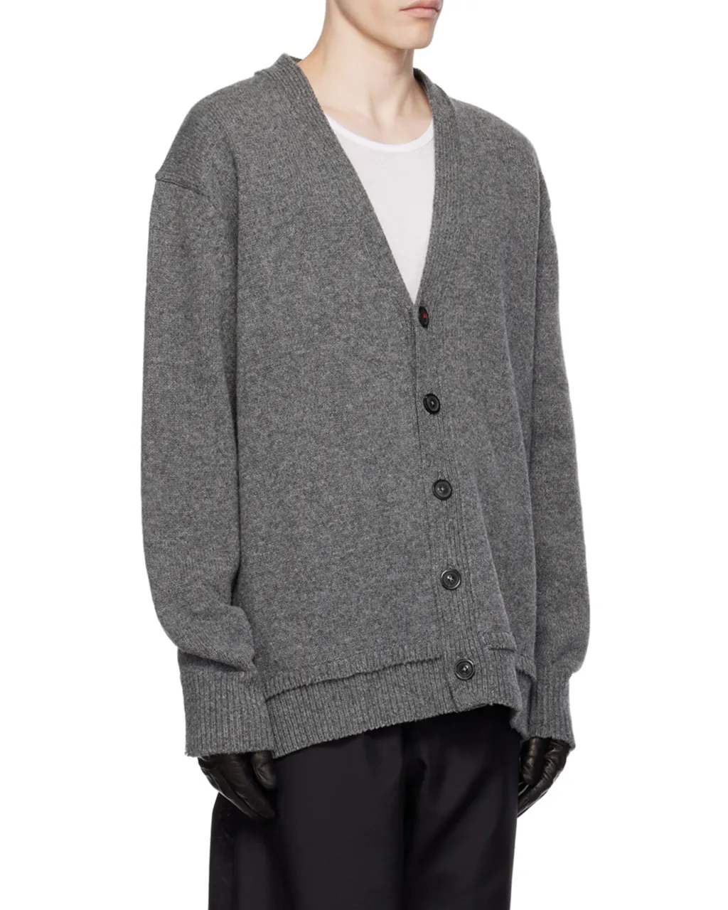 Buttoned Knitted Cardigan