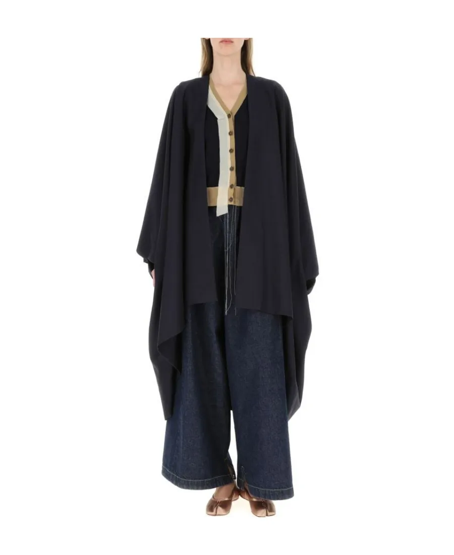 Wrapped Draped Coat