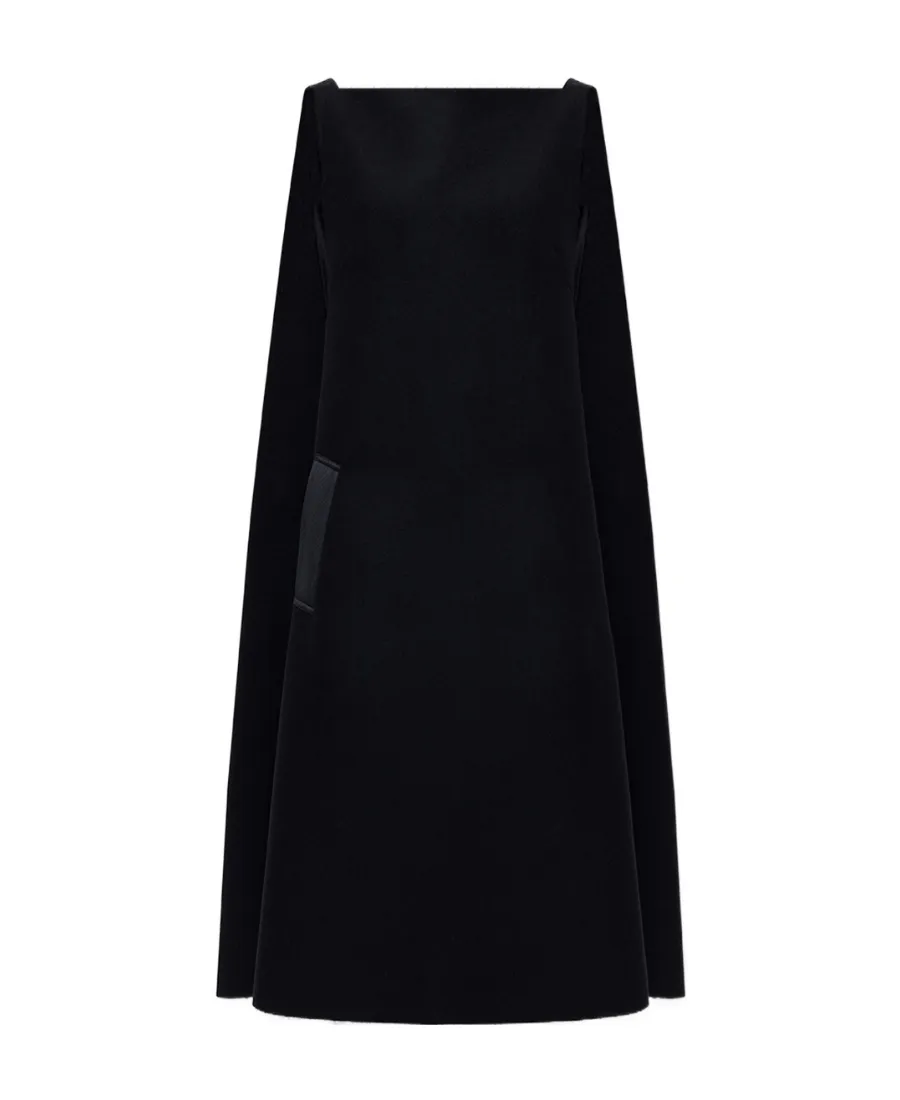 Four-Stitch Sleeveless Midi Dress