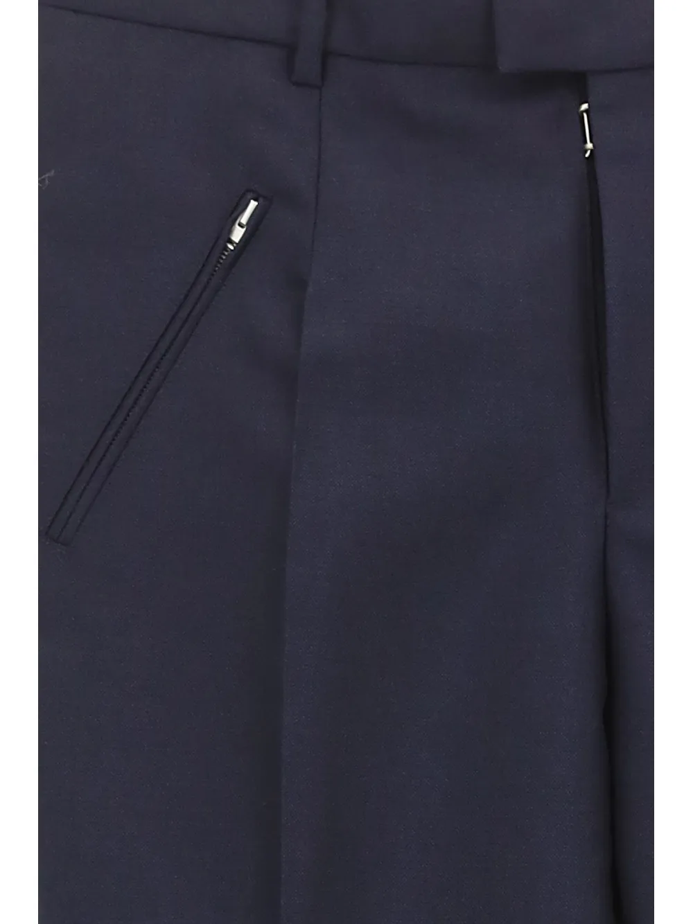Straight-Leg Tailored Trousers