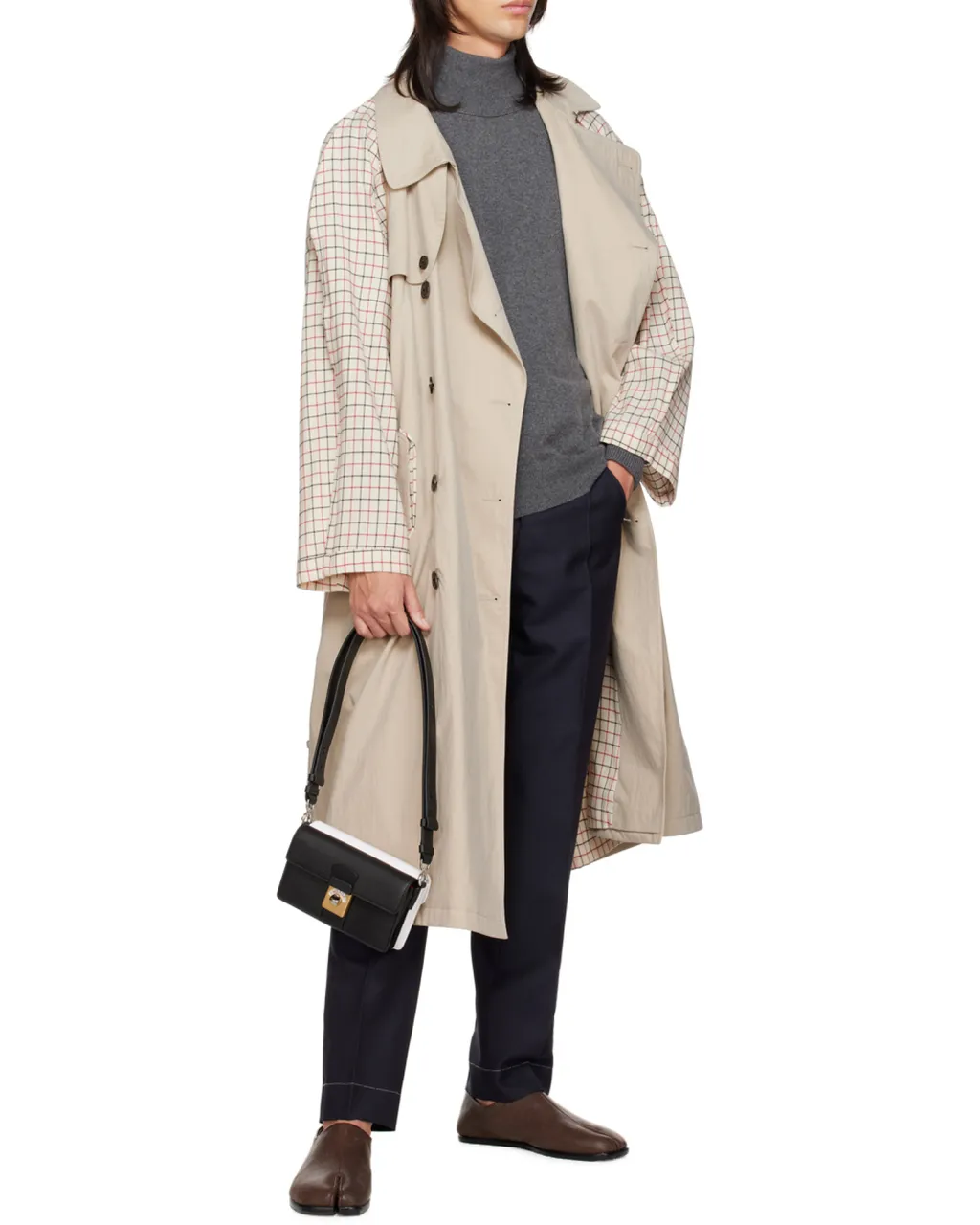 Straight-Leg Tailored Trousers