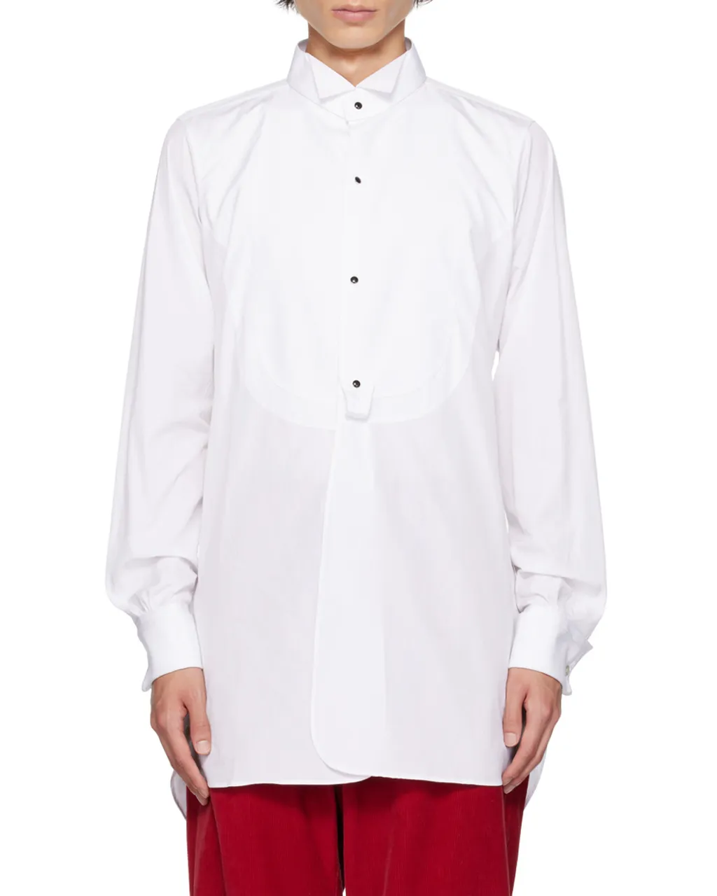 Long-Sleeved Buttoned Shirt