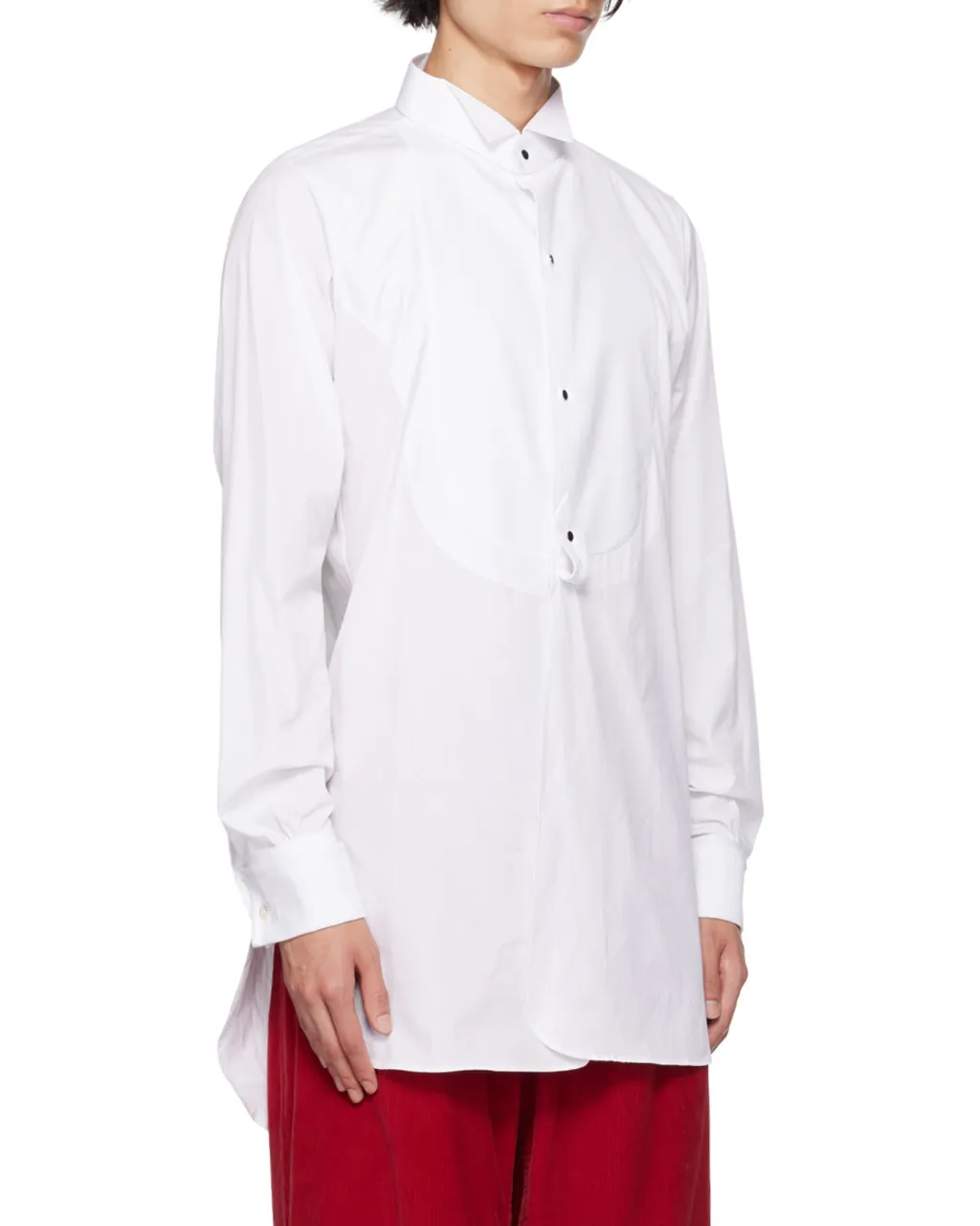Long-Sleeved Buttoned Shirt