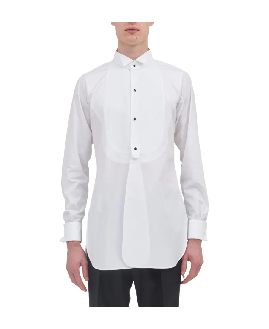 Long-Sleeved Buttoned Shirt