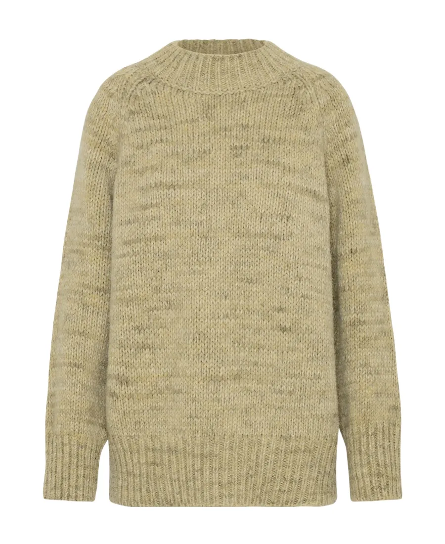 Chunky-Knitted Crewneck Jumper