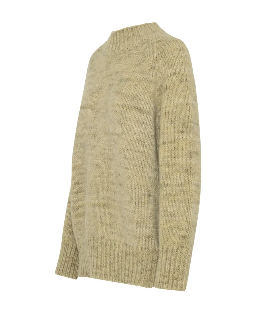 Chunky-Knitted Crewneck Jumper