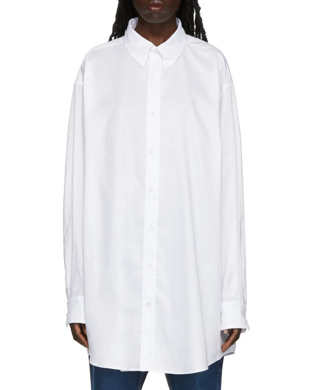 Buttoned Long-Sleeved Shirt