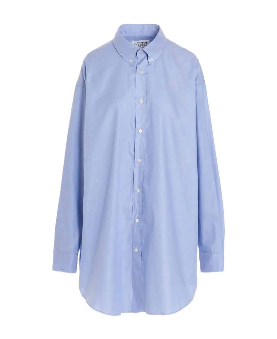 Buttoned Long-Sleeved Shirt