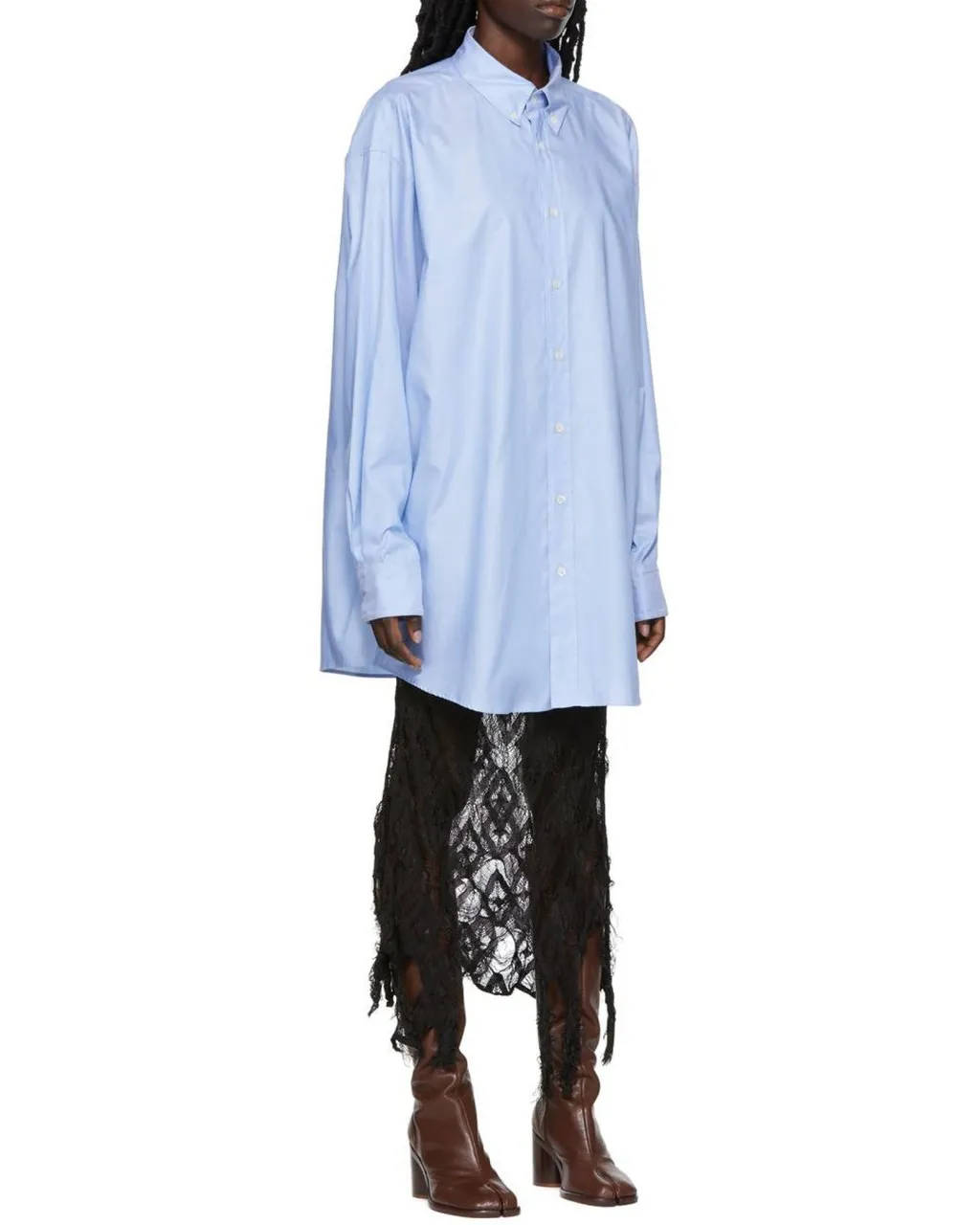 Buttoned Long-Sleeved Shirt