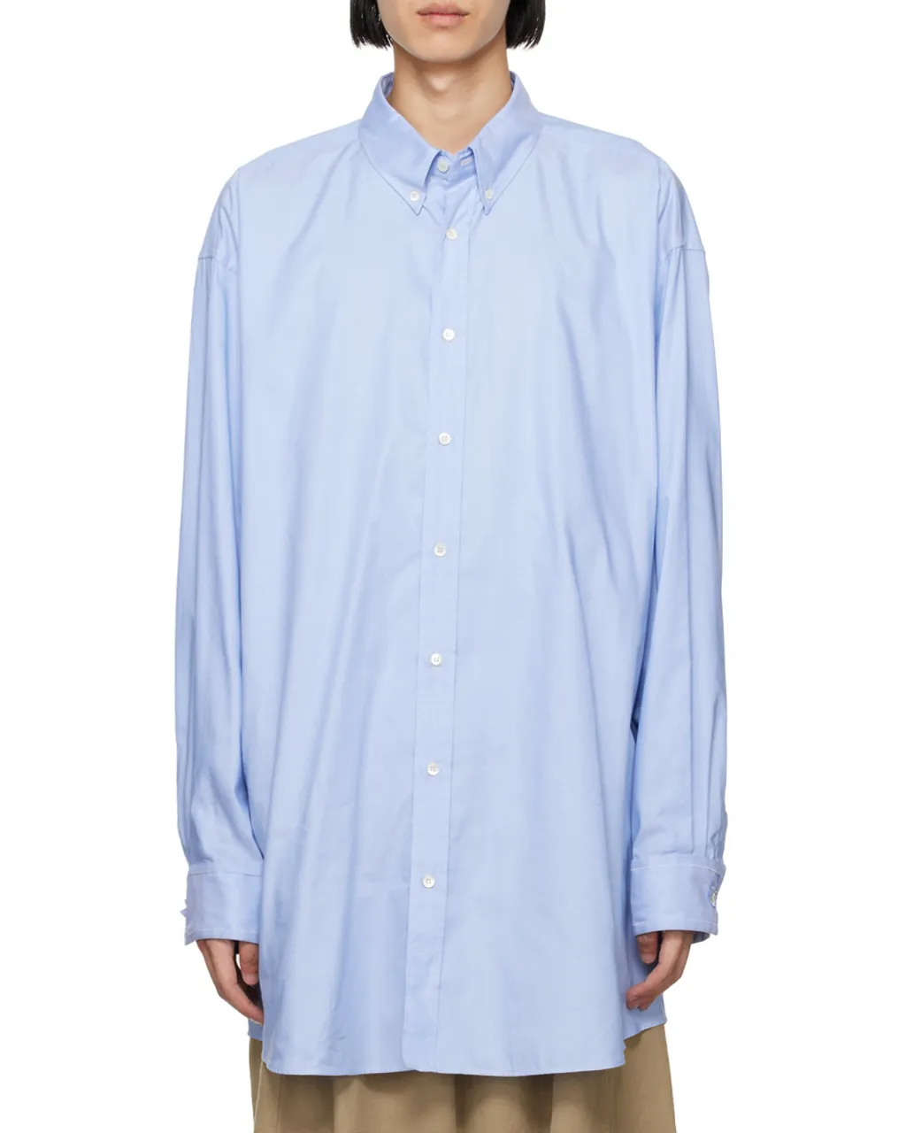 Buttoned Long-Sleeved Shirt
