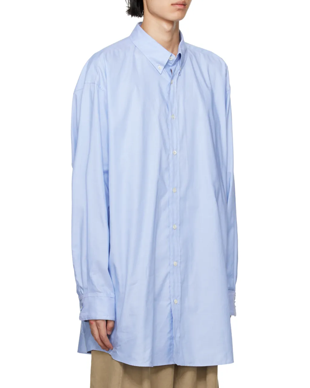 Buttoned Long-Sleeved Shirt