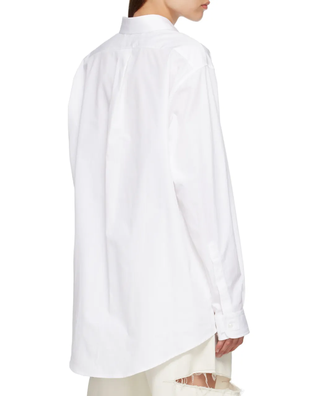 Buttoned Long-Sleeved Shirt