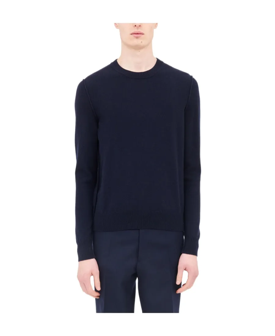 Signature Four-Stitch Crewneck Jumper