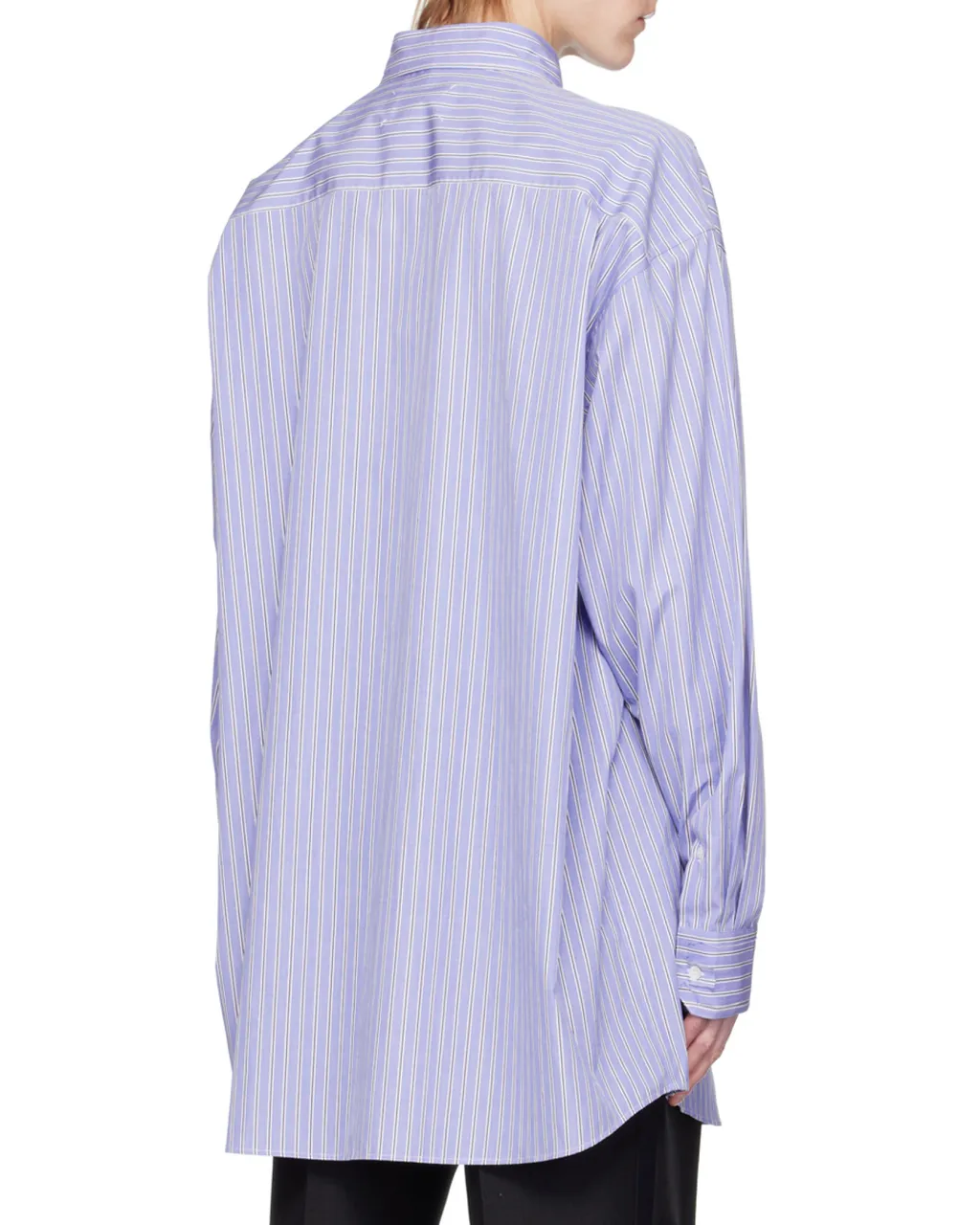 Striped Button-Up Shirt