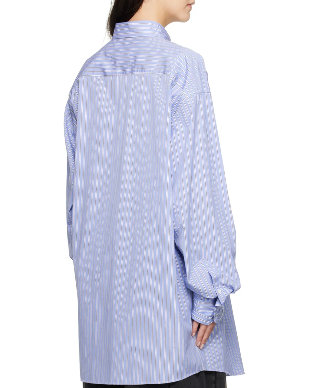 Striped Button-Up Shirt